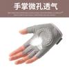Summer outdoor gloves men's and women's yoga non-slip half finger training wear-resistant breathable fitness gloves new products