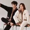 Couple Pajamas Women'S Coral Fleece Winter Thickened Fleece Cardigan Autumn And Winter Flannel Men'S Loungewear Set
