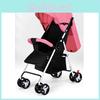 Lightweight Versatile Baby Stroller For Easy Travel Comfortable Seating And Lying Options