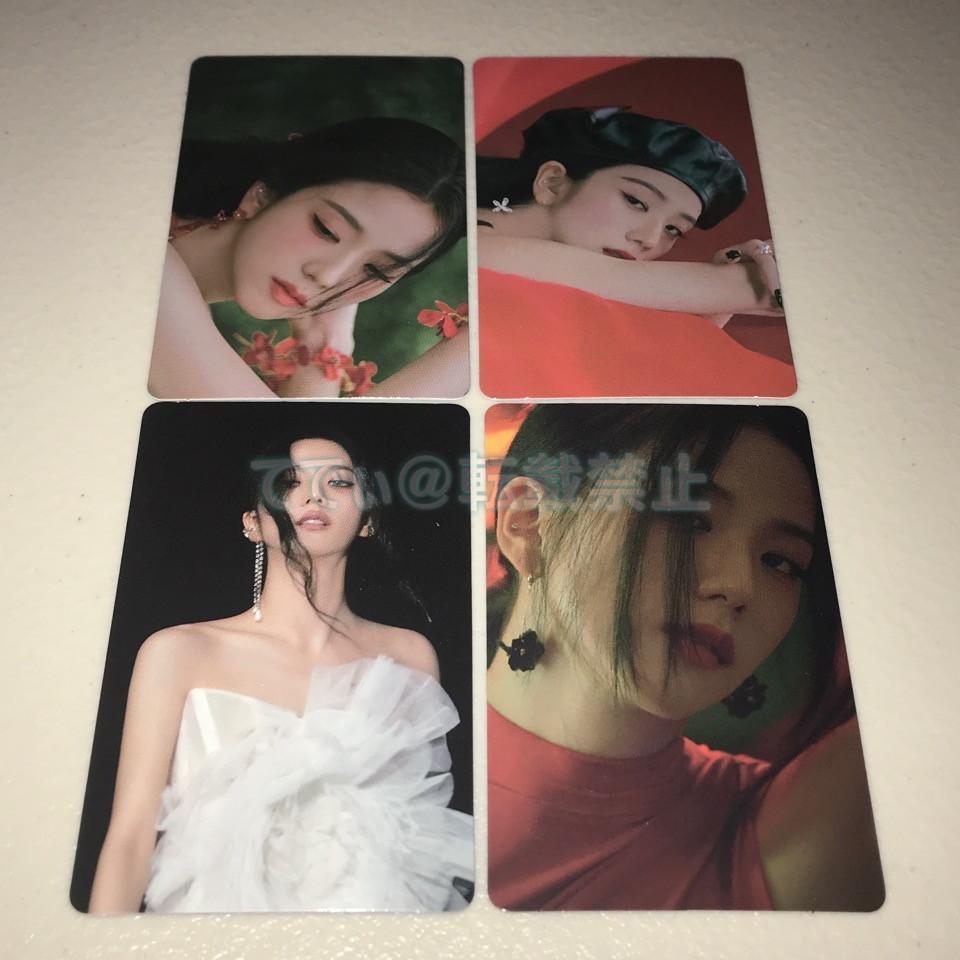 [USED] BLACKPINK Jisoo "ME" Hotta purchase bonus trading cards (4 cards)