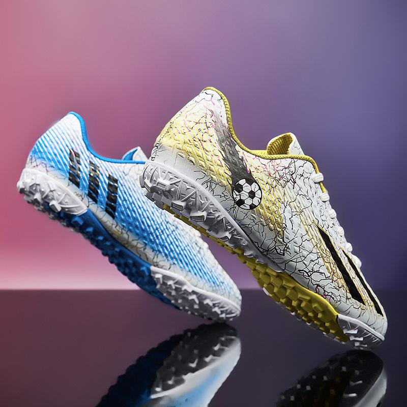 

Новые футбольные бутсы MG взрослые игровые короткие шипы профессиональные для травы нескользящие амортизирующие тренировочные бутсы дышащая спортивная обувь 46