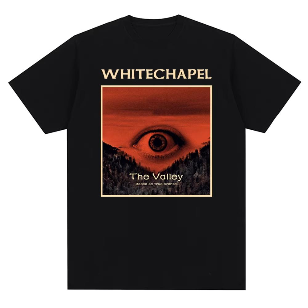 Streetwear Whitechapel Deathcore Band T-Shirt Clothing Unisex  Casual Top Short Sleeve Fashion Oversized Tee Hip Hop Classic Y2k
