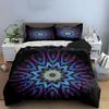 Mandala Tapestry Home Decor Set Soft Comfortable Duvet Cover Bedding Set Included 1*Duvet Cover & 2*Pillowcases, Gift