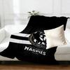Football Club Print Blanket - Soft & Comfortable, for Bedroom, Travel, Sofa, Home Decoration - Birthday Christmas Gift for Friend