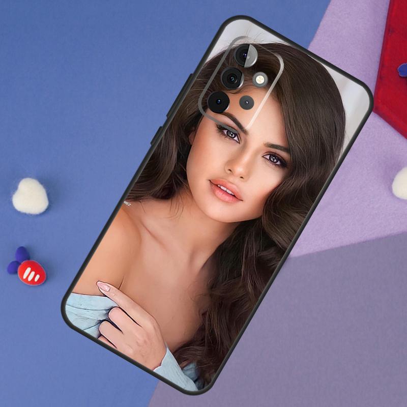 Selena Gomez Case For Samsung Galaxy A24 A34 A54 A33 A53 A73 A22 A32 A52 A51 A71 A52S A12 A13 A14 Cover