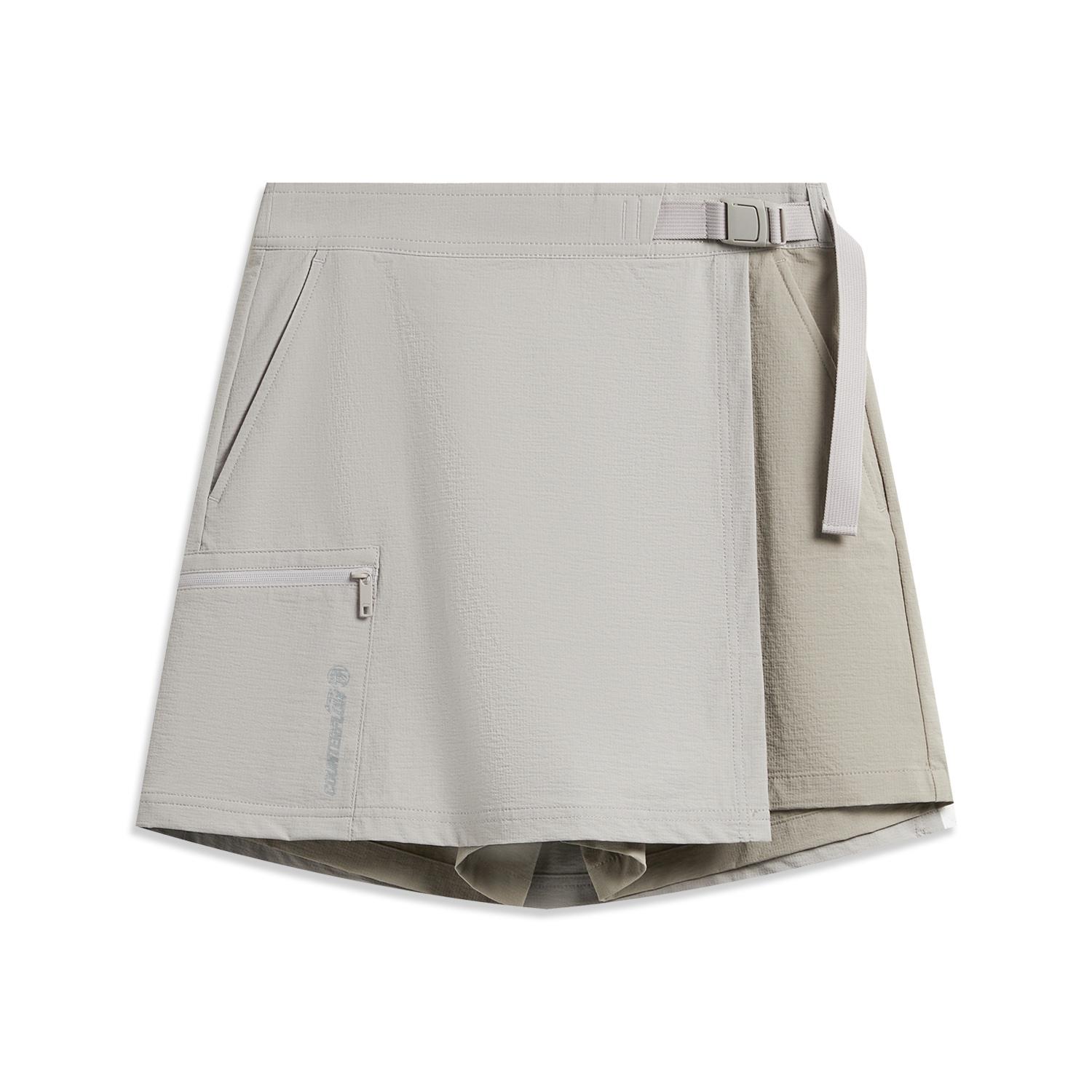 

Li Ning Outdoor CF Быстросохнущие Охлаждающие Защита от Солнца А-силуэта Спортивные Юбка-Брюки Женские Низ Smoke-Gray Коричнево-Серый ASKW042-6 S
