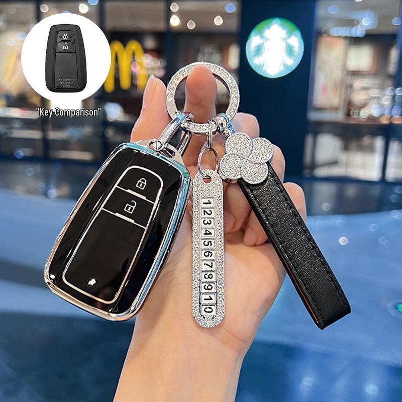 Key Covers for Women - Compatibles: Toyota Corolla, Camry, Levin, Avalon, Highlander, RAV4, CHR.