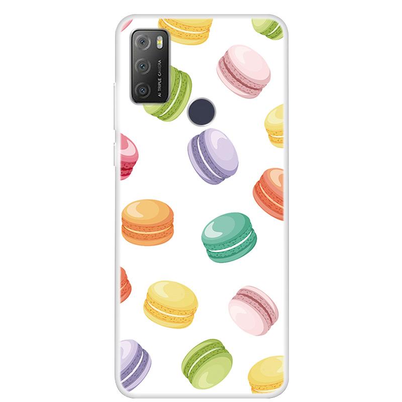 Pro Alcatel 1S 2021 Case Luxusní silikonový TPU měkký kryt na telefon pro Alcatel 1S 2020 Nárazuvzdorný roztomilý TPU nárazník Fundas Coque
