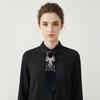 Clothing Decoration Black Bow Tie Geometric Collares Pre-tied Tie Punk Style JK Shirt Tie Cool Girls / Boys