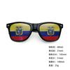 World Cup sunglasses football flag pinhole sticker 2140 printed logo independence day printed rice nail sunglasses