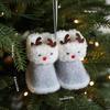 Christmas Tree Ornament: Creative Small Boot Pendant Gift Decoration
