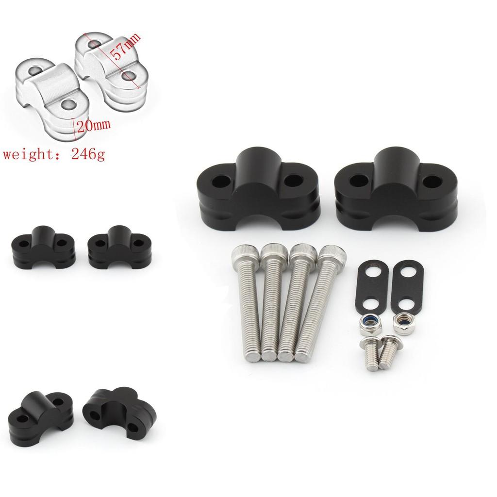 Durable Handlebar Elevation Adapters For Kawasaki Z900 2020 Customization Needs