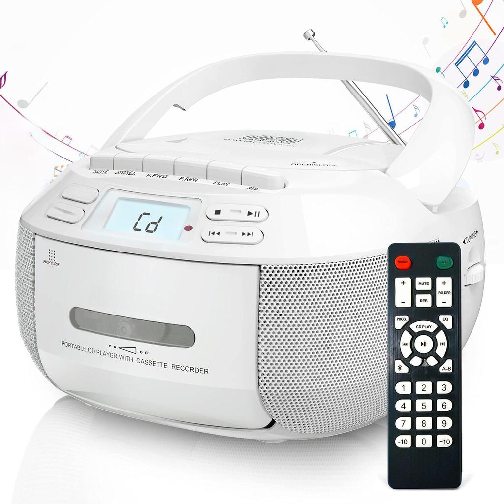 Grenzüberschreitende Bluetooth Boombox: CD/USB/Radio/MP3-Player