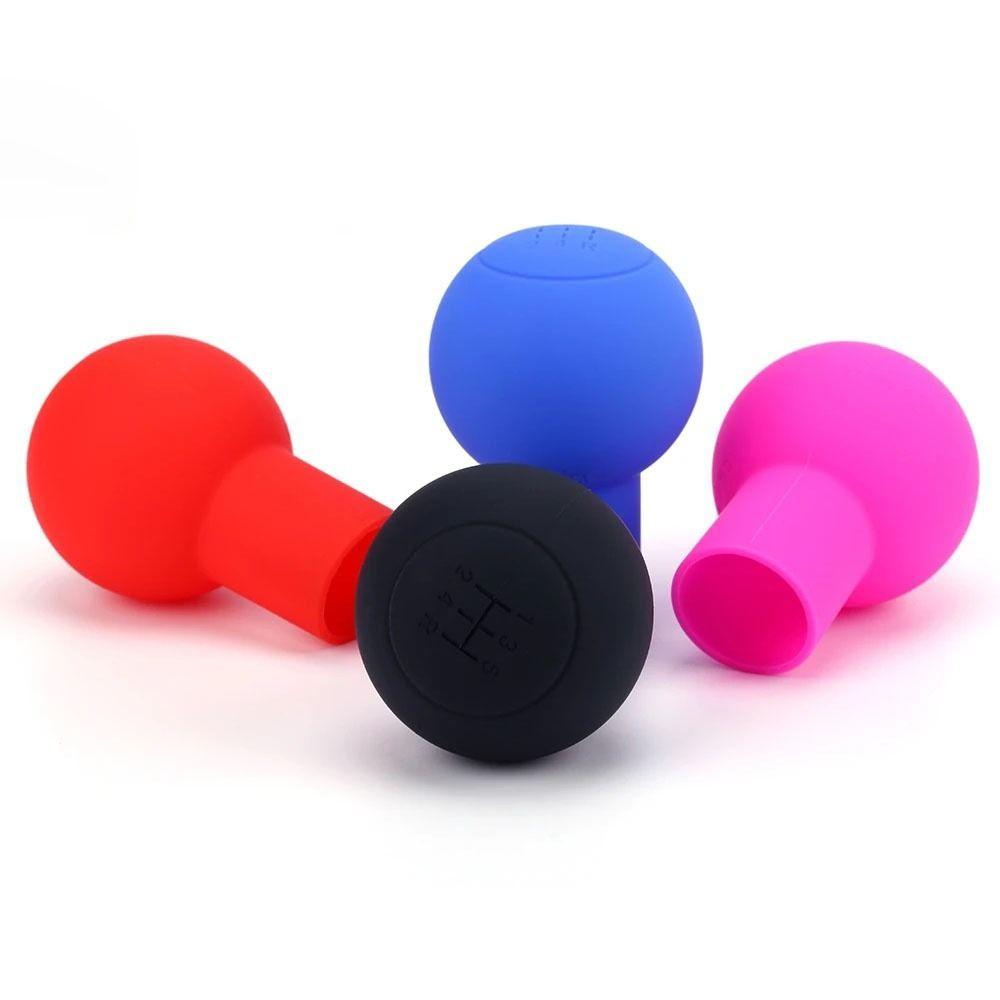 Manual Silicone 5 Gear Shift Knob Cover Gear Knob Cover Shift Gear Knob Cover Lever Shift Knob