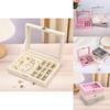 Jewelry Organizer With Multiple Compartments For Home Storage And Gift Giving