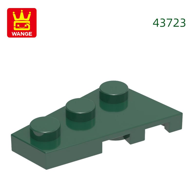 Non-Toxic 156Pcs/Lot 43723 2X3 Left Wedge Plate Building Blocks Moc Accessories Compatible With Bricks Children Toys Gift Box