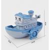 1Pcs Cute Cartoon Ship Boat Clockwork Toy Wind Up Toy Kids Water Swimming Beach Game For Children Gifts Baby Bath Boys Toys