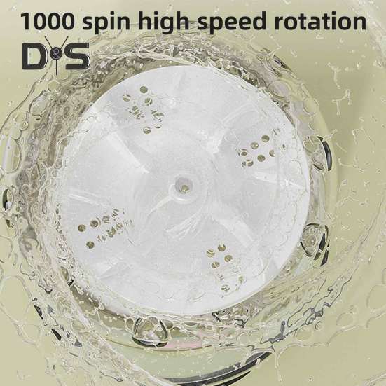 Mini Washing Machine Portable Underwear Washer Digital Display Large Capacity Rechargeable Compact Cordless Socks Laundry Machine