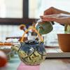 Mipcase Replacement Teapot for Ceramic Kettles and Suitable for Tea Home and Commercial Set of 2 Handles, U-Shaped, Non-Slip, Heat-Resistant, Teapots,
