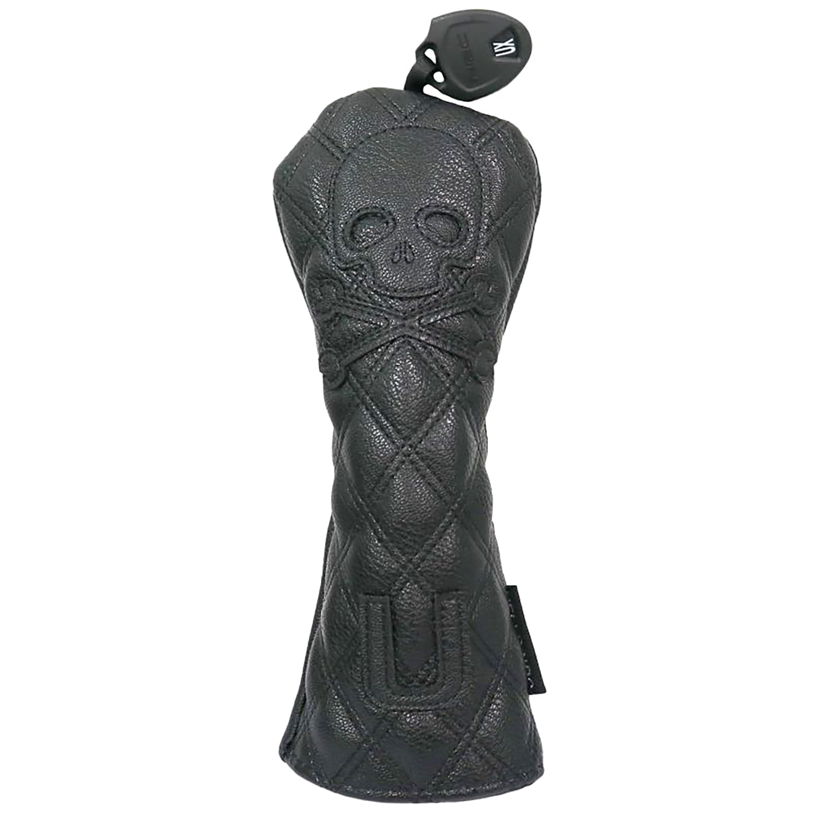 

Golf Driver Wood FW Utility UT Skeleton Diamond Design with Conversion Tag Utility Single Headcover, Cover, Cover, Cover, Cover, Cover, (Black