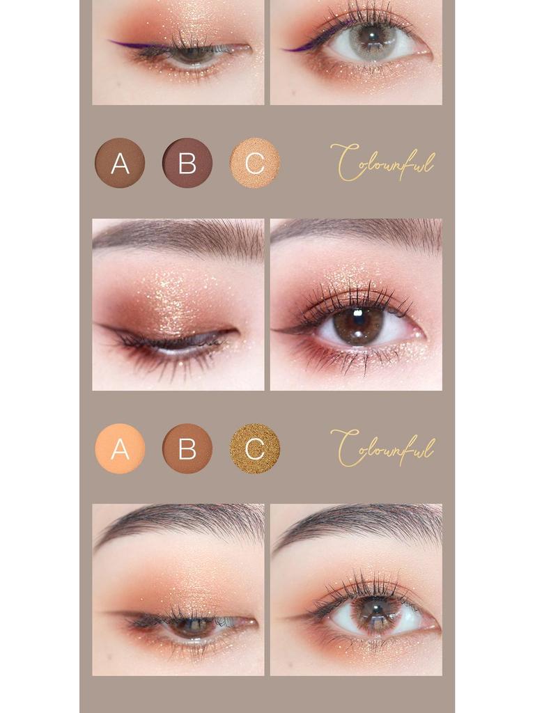 40-Farben Lidschattenpalette in Erdtönen für Anfänger – Perfekt für das tägliche leichte Make-up