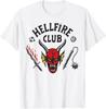 Stranger Things 4 Hellfire Club Logo T-Shirt