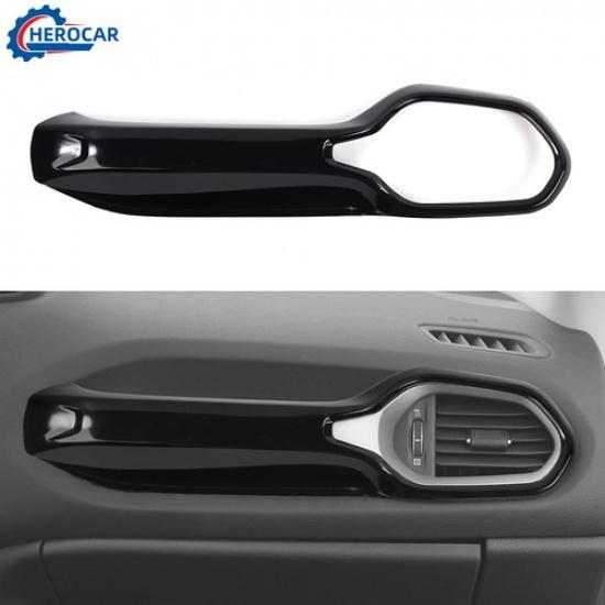 Front Dash Co-Pilot Handle Cover Trim Storage Box Tray For Jeep Renegade 2015+