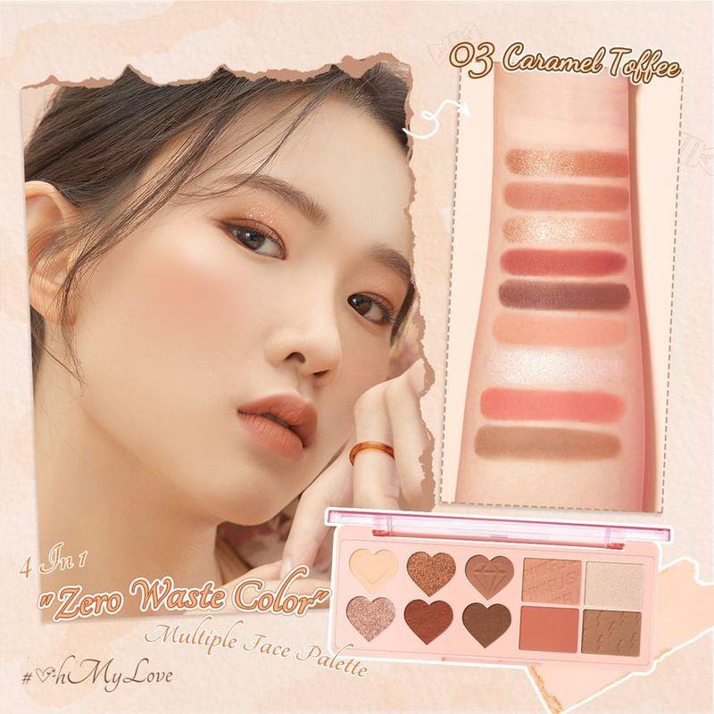 PINKFLASH - Highlighter Blusher Multi Palette - 3 Colors