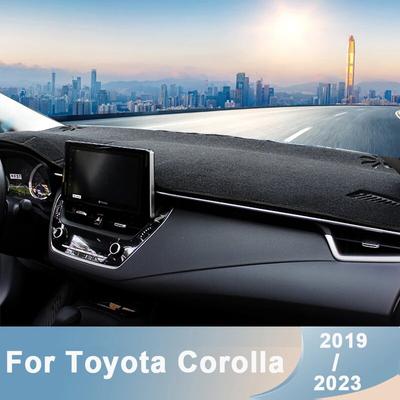 Pro Toyota Corolla E210 - 2022 2023 Kryty palubní desky auta Rohož Sluneční clona Podložka přístrojové desky Koberce Anti-UV příslušenství