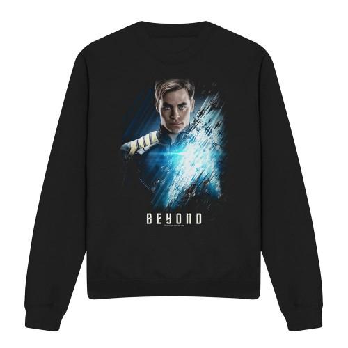 Star Trek Beyond Unisex Adult Captain Kirk Poster Sweatshirt