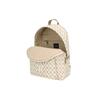 MLB Monogram Series NY Yankees Retro Floral Print Casual Nylon Backpack Unisex Backpack Beige 32BG10941-50B
