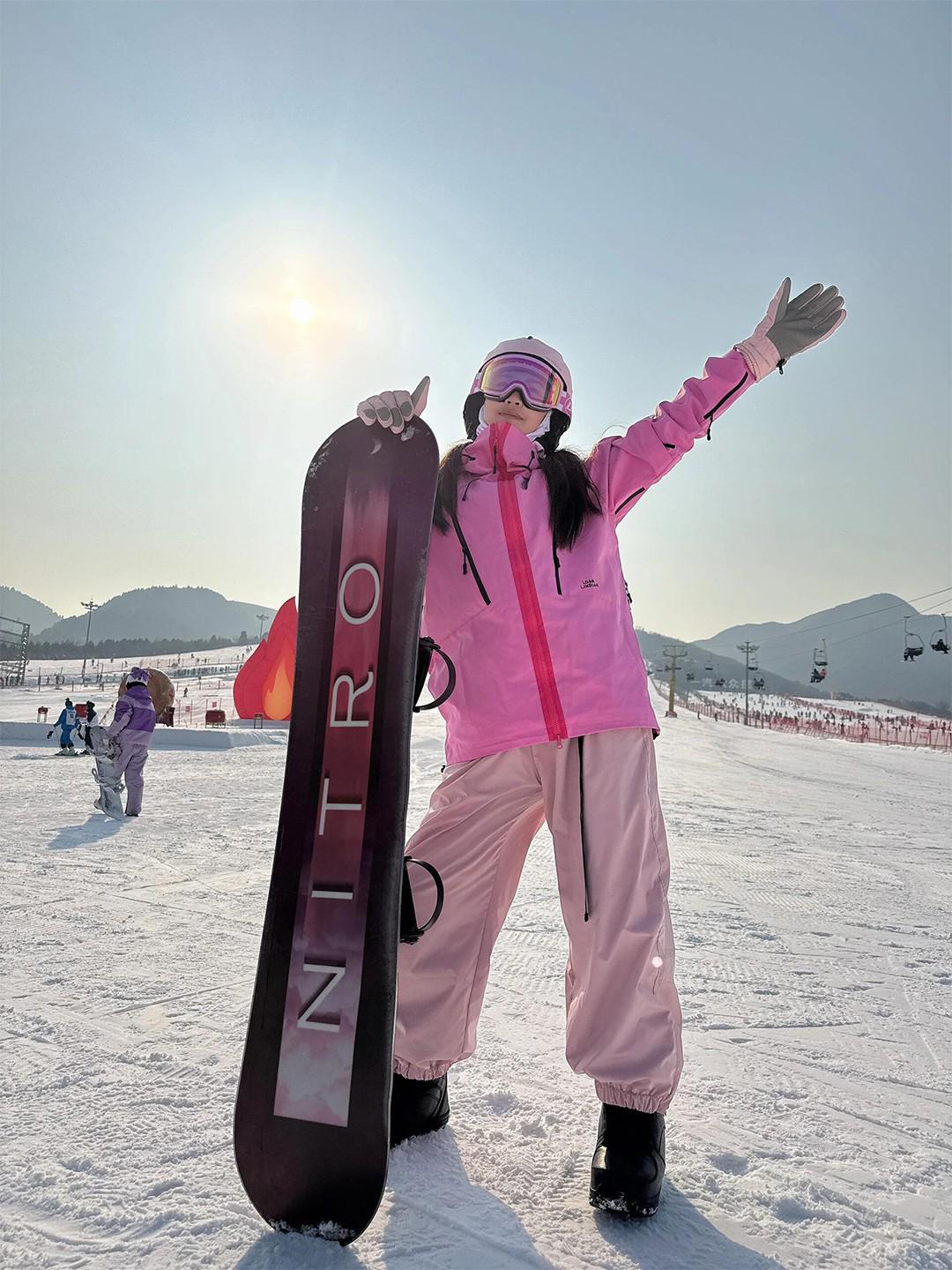 Унисекс водонепроницаемые лыжные штаны на флисовой подкладке для холодной северо-восточной зимы M