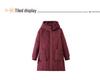 Plus Size Winter Long Cotton Coat for Middle-Aged and Elderly Women, Warm Padded Jacket for Moms and Grandmas.
