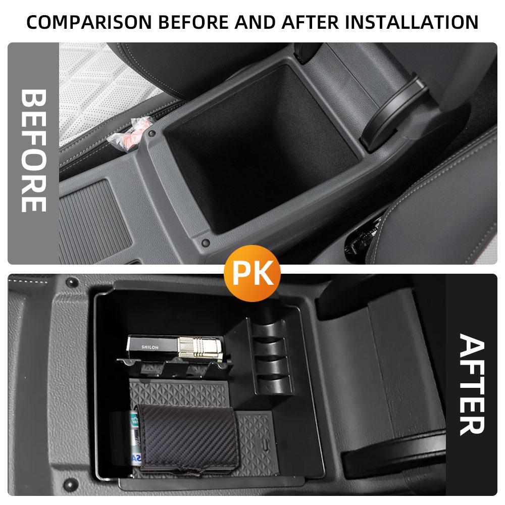 Car Armrest Storage Box Tray for Volkswagen VW Passat B8 Sedan Variant Alltrack 2016 2017 2018 Center Console Glove Holder Case