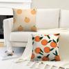 Orange Lovely All Personalized Picture Text Home Decorative Pillows Household Gifts 45x45cm