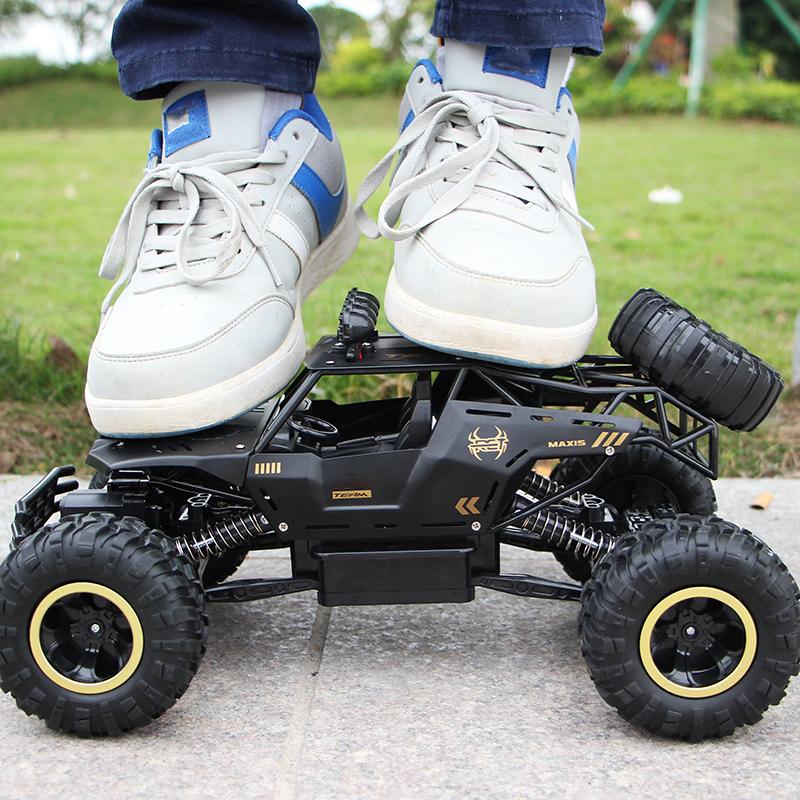 1:12 / 1:16 4Wd Rc Car With Led Lights 2.4G Radio Remote Control Cars Buggy Off-Road Control Trucks Boys Toys For Children