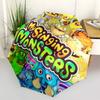 1pc My Singing Monsters Themed High-quality Umbrella,Automatic Opening and Closing Umbrella,Multi-functional Umbrella G0811181