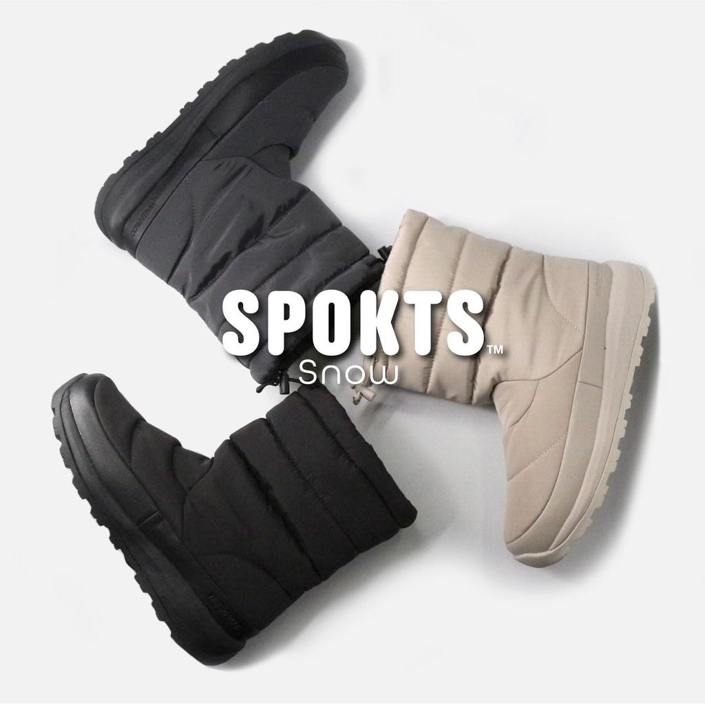 SPOKTS Snow Boots SNOW-016 Men's Mid-Cut (Black, 26-Point, 0-Centenaire)