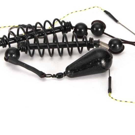 String Hook Lightweight Easy To Carry Durable Fishing Spring Carp Feeder for Outdoor