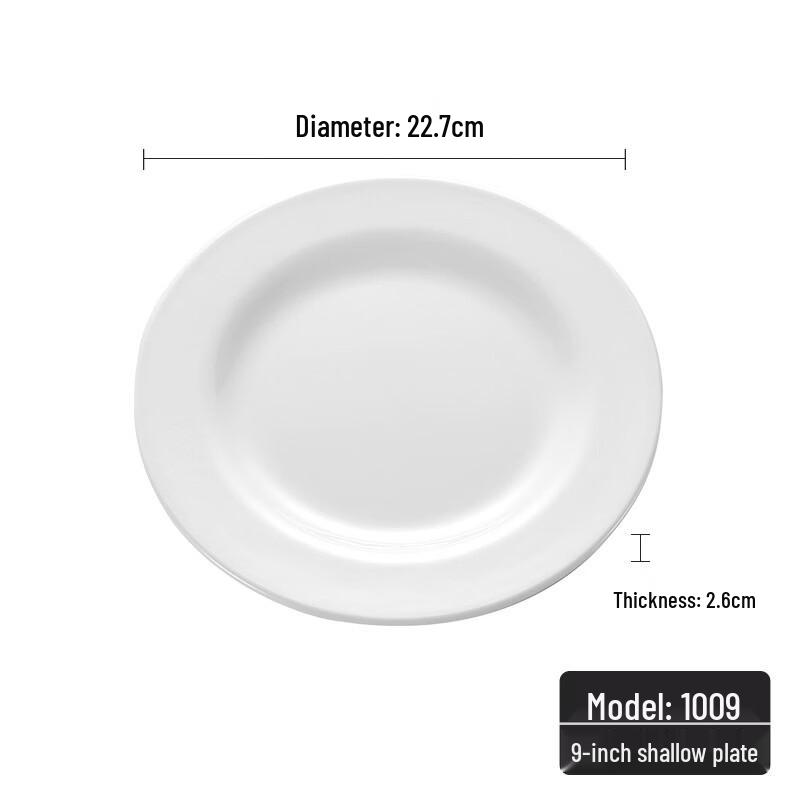 Ruhan Commercial Hotel Buffet Plastic Dish Plate