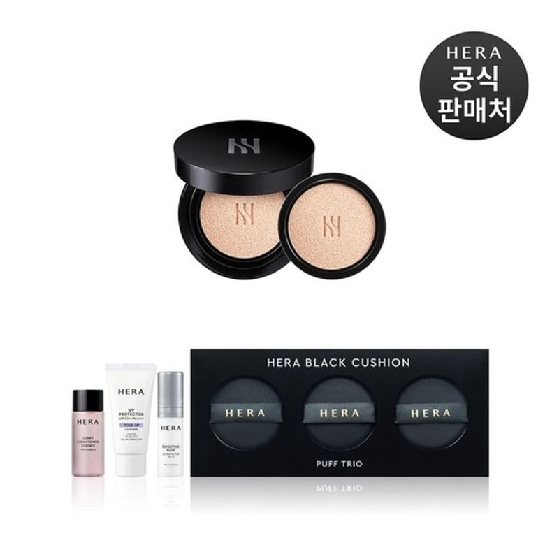 HERA [Planning] Black Cushion Foundation Duo SPF34/PA++ (15g of product + 15g of refill) 23N1