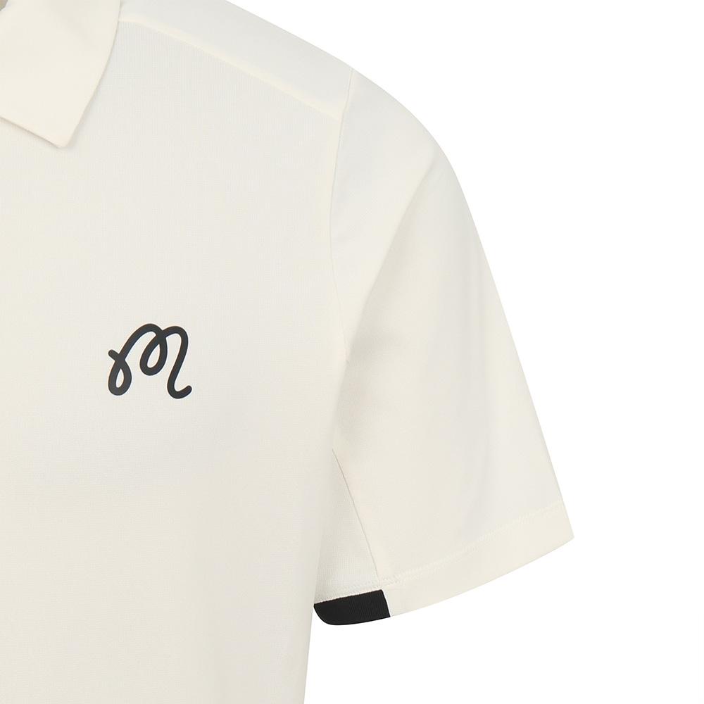 MALBON GOLF One-Point Summer Polo Shirt Cream (Man)