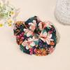Hair Elastic Band High Elasticity Floral Pattern Adjustable Fit Hair Tie Non-Irritating Scalp Hair