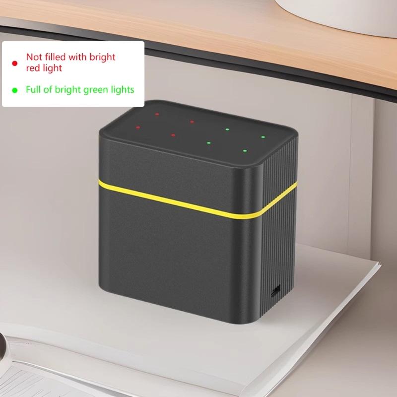 Heat Resistant Universal Batteries Charging Station For 5 7 Size Cells Type C Interfaces Intelligent Current Regulation