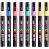 Marqueurs Posca - POSCA - PC-3M - Lot de 8 - Couleurs pastel - Pointe conique 1,8-2,5 mm