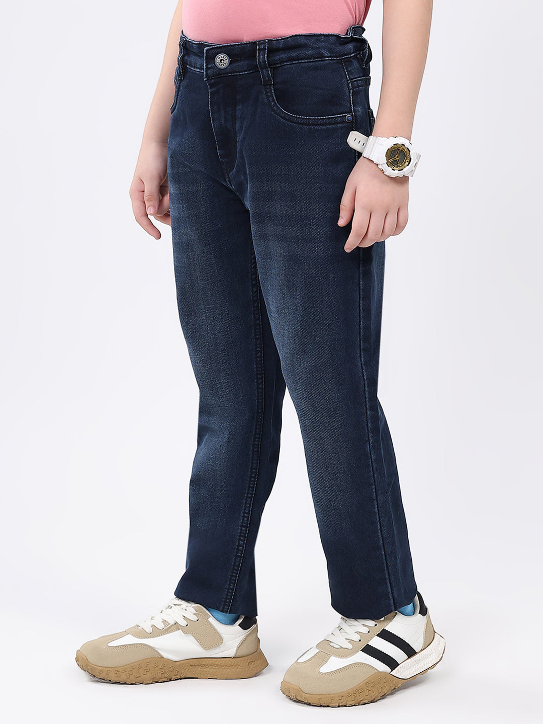 Monte Carlo Boy Denim Dark Blue 7-8 Years темно-синий