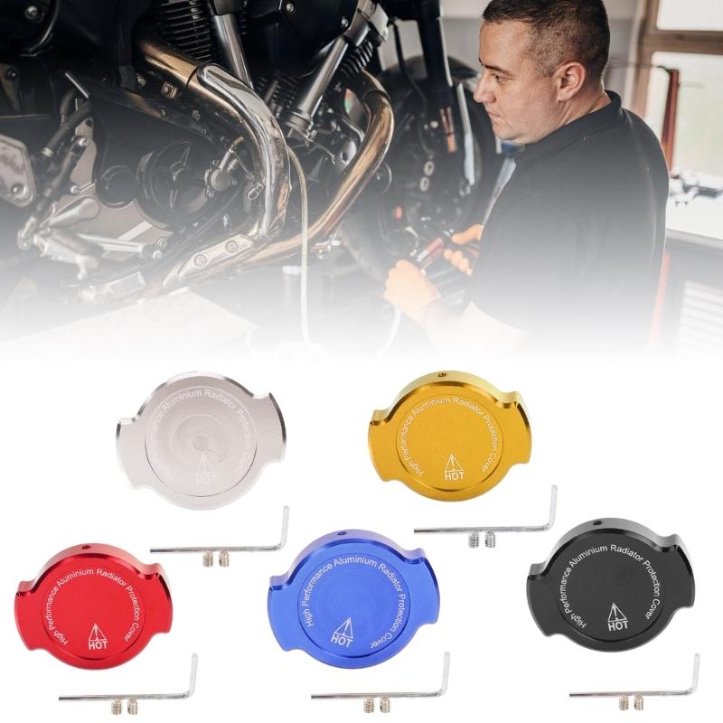 Motorcycle Radiator Cap for 155 Modification Aluminum Alloy Water Tank Decorative Cover Caps Motorbike Accessories