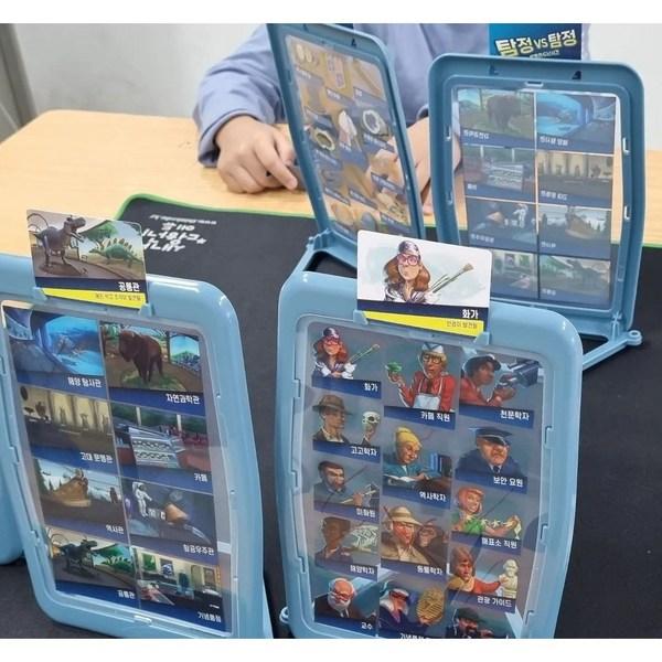 Asmodi Detective vs. Detective Museum Theft Case Mystery Board Game, Korea representative board game