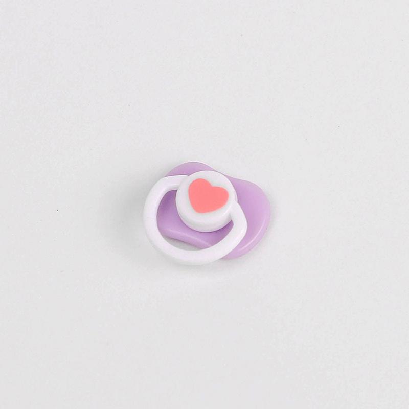 5Pcs Lovely Mini Doll Pacifier Play House Supplies Dummy Nipples For Doll Baby Dolls Kids Toy Baby Pacifier Accessories