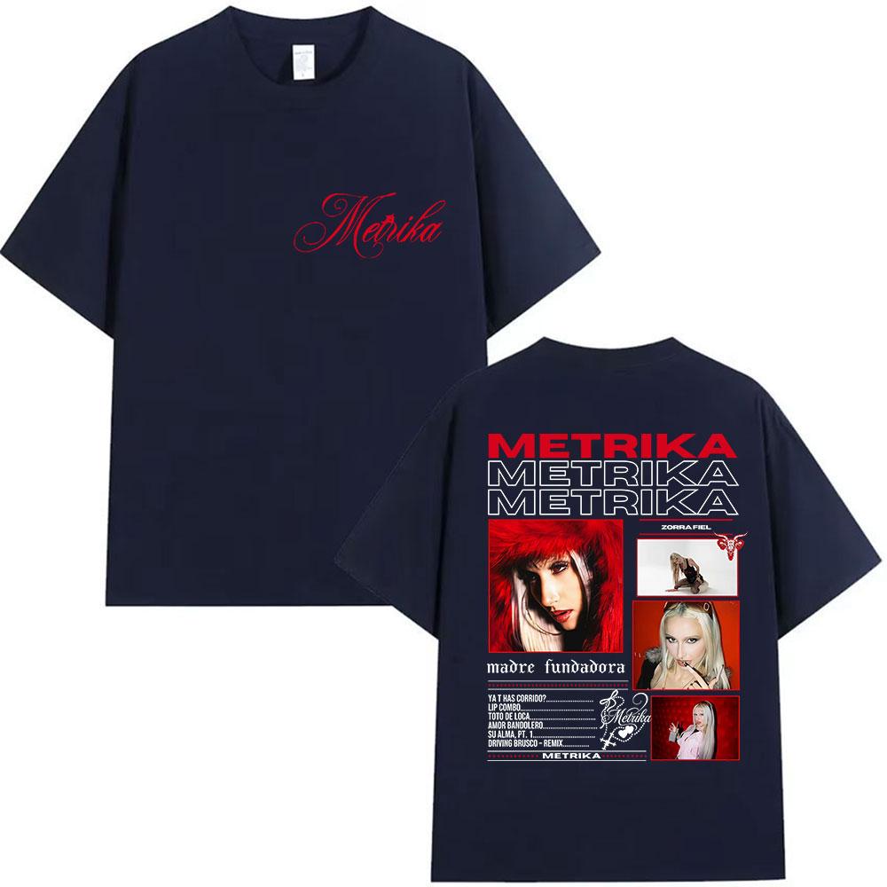 New Metrika Album 100cotton mens hawaiian luxury shirt Y2K HipHop summer street short sleeve fashion man oversized streetwear